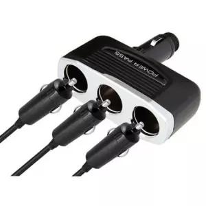 자동차용품 차량용 시거잭 충전기 멀티 소켓 잭 3구 3색