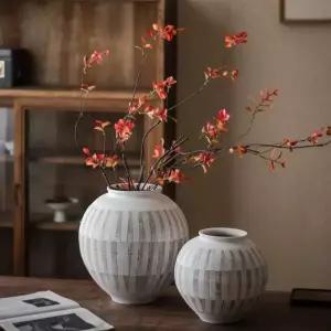 달항아리 꽃병 인테리어 장식 재배 매병 화병 엔틱