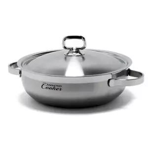 키친아트 XE89YV99 전골냄비 인덕션 가정 양수 냄비 쿠커 24cm