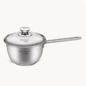 키친아트 WE46UT74 인덕션 냄비 가정 스텐 라면 편수 냄비 18cm