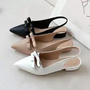 [오너클랜]인기상품 미들힐 키높이 베이직 슬링백 여자구두 메리제인 [WFKV95X_260414]