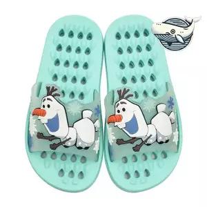 겨울왕국 올리브 색깔 아동 욕실화 미끄럼 방지