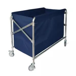 호텔 접이식 카트 수건 타올 객실 수거함 모텔 이불