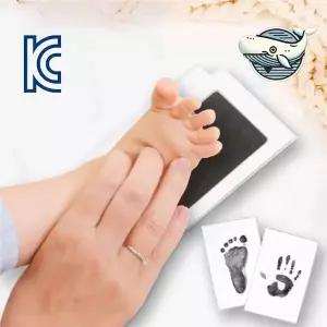 [RIZPICK]어린이 손발 도장 셀프 기념품 만들기 아기 애기발도장 아기발자국