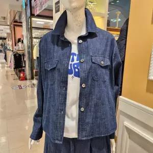 [BCBG] 비씨비지 여름25 롱슬리브 데님 자켓 B5B3J151_P421316057