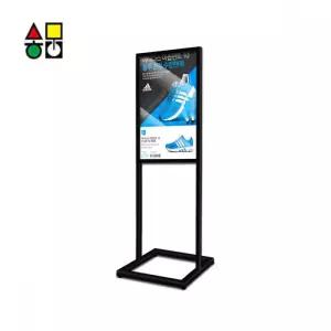 삼화 모던 블랙 삽입식 입간판 A2 세로 MDB-77 포스터 진열 광고 소품 배너 베너