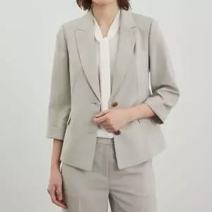 [올리비아로렌] MG01 소매 턴업 수트자켓 VOCGA4M3411_P390467366