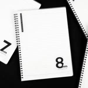 덕플러스 심플 공책 내맘대로 골라쓰는 PP노트 - 8mm