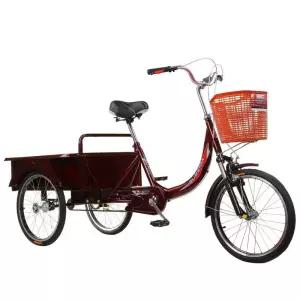 어른용 세발자전거 경량 삼발이 짐싣는 시니어 짐수레