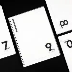 덕플러스 심플 공책 내맘대로 골라쓰는 PP노트 - 9mm