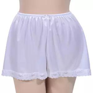 실크촉감 레이스 속바지 고급 여성속치마 Y존 슬립