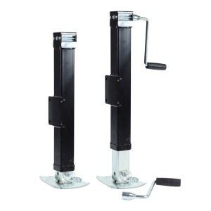 카라반 아웃 트레일러 정박 브래킷 발판 트래일러 작키 용접 주차 수직 지지대