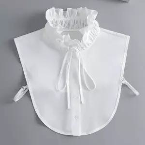 여자 가짜 목카라 라운딩 웨어 넥케이프 스타일 이너