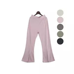 여성 밴딩 나팔바지 부츠컷 팬츠 편한 스판 바지 (HSJ-WC46BEA)