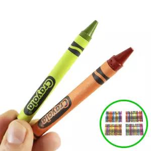 MF05 크레용 64색 대용량 크레파스 미술 색칠 어린이 유치원미술 아동그리기세트