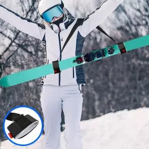MF06 스키캐리어 숄더스트랩 운반 어깨끈 보호패드 블랙 스키운반도구