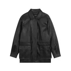 [버커루] 여성) 중힙기장 인조가죽 자켓 (B255LI600P) [P003793863]