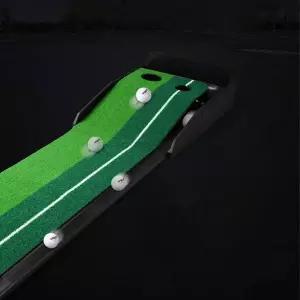 [RIZPICK]실내 무소음 골프 퍼팅연습기 자동리턴 퍼터연습매트