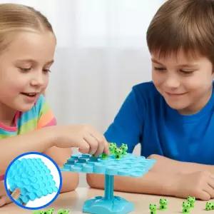 MF06 개구리균형잡기 보드게임 밸런스 쌓기 유아 놀이 아슬아슬놀이 유아보드게임 어린이날선물