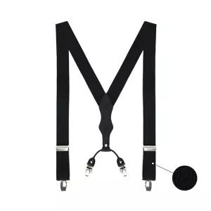 솔리드 클립 서스펜더_SD07 블랙