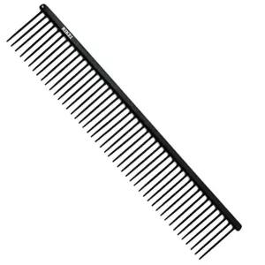[RIZPICK]대형견 블랙 콤빗 28cm 1P 장모견 일자빗 애견 털관리 고양이털관리