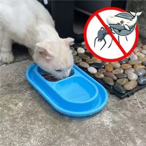 [RIZPICK]애완동물용 개미퇴치 밥그릇 고양이 개미방지 길냥이 밥그릇