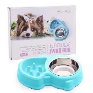 방지 사료급식기 급체 강아지밥그릇 강아지식기