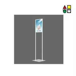 식 포스터 슬림형 소품 모던입간판 A3 백색 간판 광고 진열 피오피 베너 POP 배너 현수막 전단