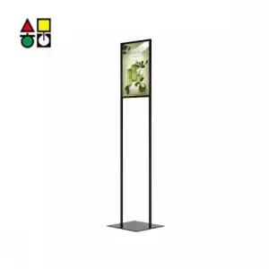 식 광고 슬림형 모던입간판 A4 흑색 소품 POP 현수막 배너 베너 포스터 간판 피오피 전단 진열