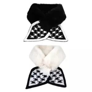 [하프클럽/]골프 방한 용품 쁘띠 니트 머플러 겨울 여자 넥워머