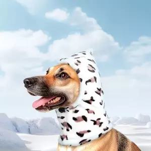 애견 방한 기모 모자 강아지용품 겨울모자 넥워머 펫용품