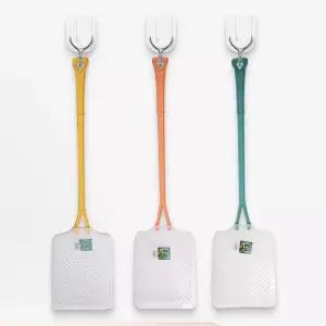 투톤 컬러 디자인 모기 파리 파리채 모기채 휴대용 캠핑 용품 낚시 등산 벌레 퇴치 생활