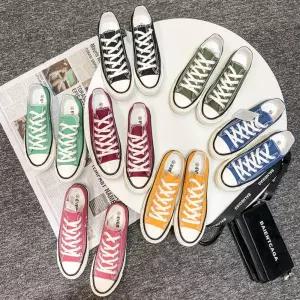 여자 캔버스화 스니커즈 로우 단화 남자 남여공용