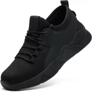 남성용 TEYTAP 스틸 토 작업화 여성용 ？ 논 슬립 방수 안전 운동화