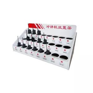 정리 경호원 무전기 사무실 고성능 거치대 충전 케이스 디지털 보관 브라켓 생활무전기 수납