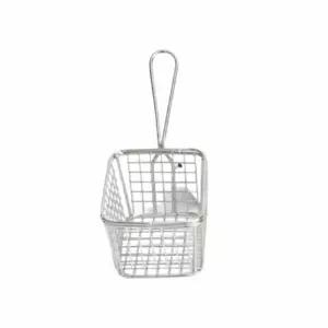 스텐 튀김 바구니 1호 사각 튀김망 조리 도구 주방 바스켓