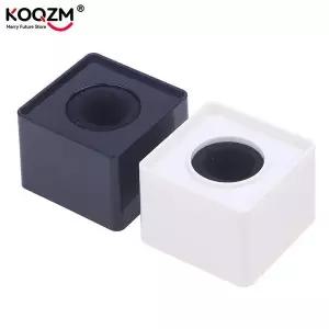 마이크 로고 플래그 스테이션 사각형 모양 인터뷰 KTV 마이크 스테이션 큐브 인터뷰  ABS 소품 스탠드 뉴스