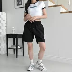 여자 보탱스 305 쿨 5부 반바지 숏팬츠 냉감 여름바지 (HSJ-WF008DC)