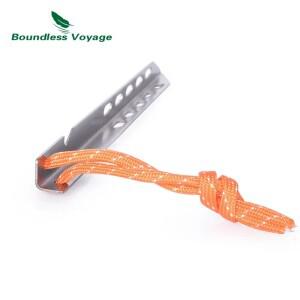 항해 티타늄 텐트 못 초경량 스테이크 핀 야외 호환 액세서리 헤비 듀티 손톱