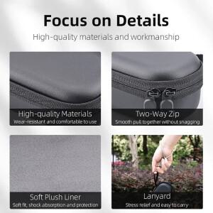 DJI Osmo Pocket 3 용 호환 휴대용 호환 보관함 액션 카메라 호환 액세서리 방수 바디 백 운반 케이스