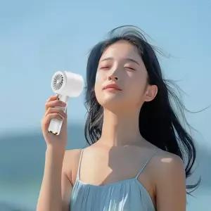 초강력 터보 100단 휴대용 미니 손선풍기 UNF3K