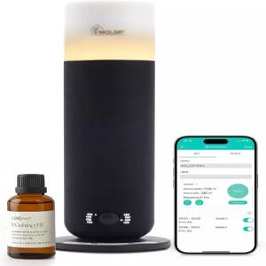 호텔 컬렉션 머신 패브릭 랩 디자인 캔들라이트 대기 램프 1000피트 워터리스 에센셜 오일 향기 가정용