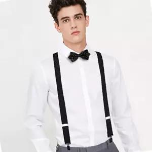 셀프웨딩촬영 여자 웨딩 캐주얼 남자 정장 서스펜더 웨딩촬영소품 멜빵 DD-12382