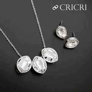 에버그린 크리스탈 제작 스와로브스키 귀걸이