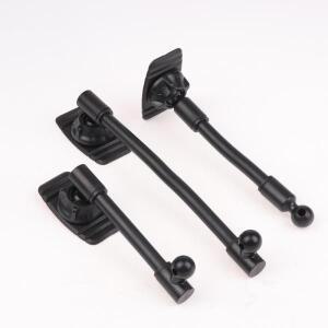 1세트 차량 대시보드 앞유리 휴대폰 거치대 17mm 볼 헤드 암 베이스 핸드폰 홀더 나노 접착 스티커