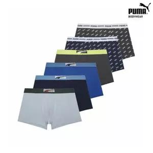 푸마바디웨어 자가드 아웃밴드 남아 드로즈 6종 세트 192839