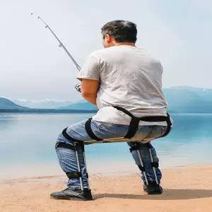 입는의자 착용 야외 낚시 휴대용 대기줄 공장 외골격 디자인 실용적