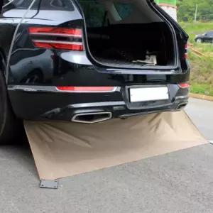 차박용 자동차 바람막이 보온막 차량용 가림막 하단