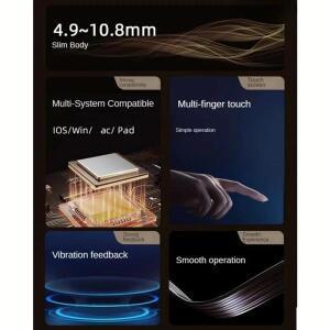 다기능 제스처 터치패드 - 이 장치는 무선 블루투스 유선 연결 모드를 지원