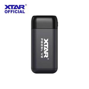 XTAR PB2SL V2 18650/21700 배터리 충전기 및 보조베터리 고속 충전 스마트 관리 이중 기능 안전한 휴대용 솔루션